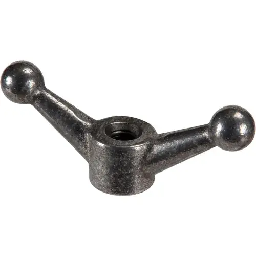 3/4-10 Wing Nut - 4-1/2" Wide - 1-1/8" Base Dia. - Ductile Iron - Plain - USA - Pkg of 25 Secure Checkout