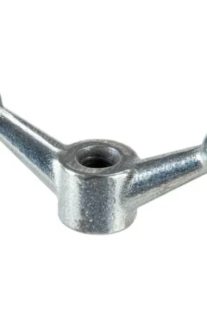 Final Sale 3/4-10 Wing Nut - 4-1/2" Wide - 1-1/8" Base Dia. - Ductile Iron - Zinc - USA - Pkg of 25