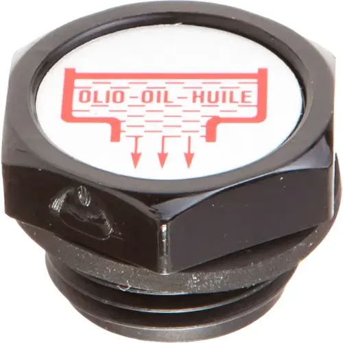 J.W. Winco 6312017 Nylon Plastic Threaded Plug with Drain Symbol - G 1/2" Pipe Thread Buy Online