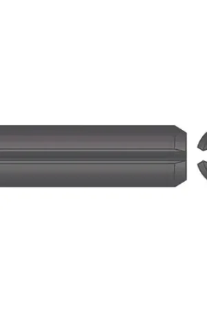 5/16" x 1-1/4" Spring Pin - High Carbon Steel - Plain - ASME B18.8.2 - Made In USA - Pkg Qty 100 Final Sale