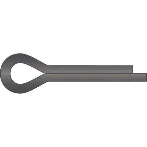 Must Have 1/8" x 1" Cotter Pin - Carbon Steel - Plain - ASME 18.8.1 - Made In USA - Pkg Qty 1000