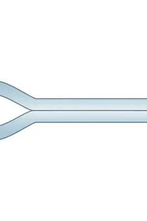 Markdown 3/16" x 2-1/4" Cotter Pin - Carbon Steel - Zinc Clear - ASME 18.8.1 - Made In USA - Pkg Qty 100