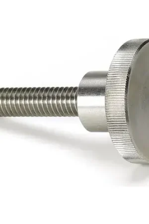 Knurled Thumb Screw w/ Shoulder - 5/16-18 - 3/4" Thread - 1-1/4" Head Dia. - 3/4" Head H - SS Low Price