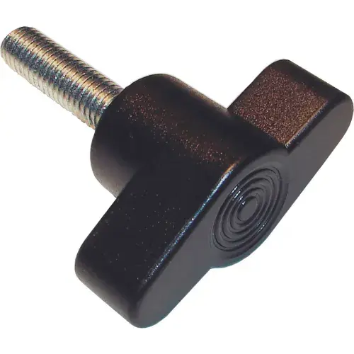 Plastic Head T-Knob Thumb Screw - M6 x 1.0 - 15mm Thread - 35mm Head Dia. - 18mm Head H - Pkg of 5 Fresh Stock