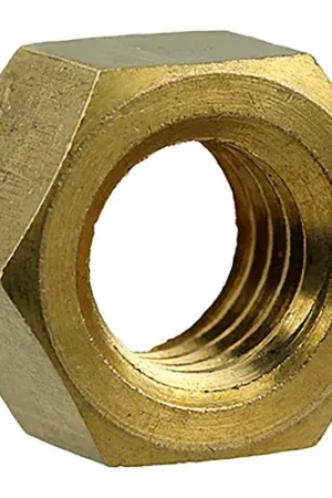 Affordable L.H.Dottie® Machine Screw Hex Nut, Solid Brass 10-24, 100 Pack