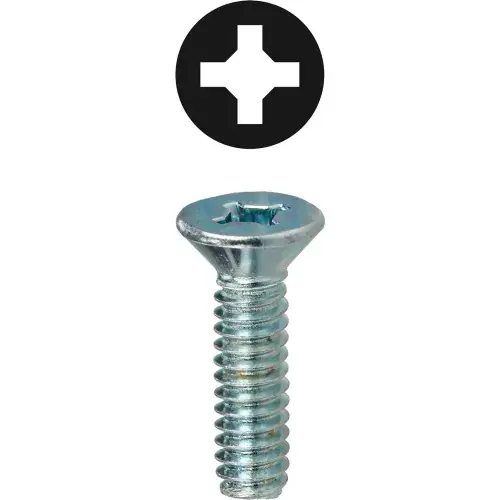 Limited Offer L.H.Dottie® Phillips & Square Flat Head Machine Screw Kit, 6-32, Assorted