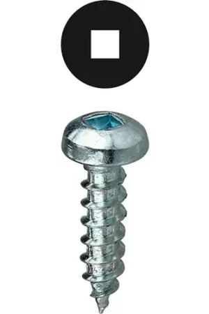 L.H.Dottie® Sheet Metal Screw Kit, Square Drive Pan Head, Steel, 6, Assorted Flash Sale