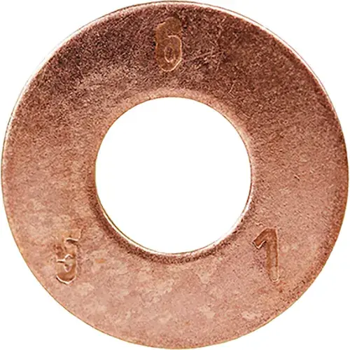L.H.Dottie® Flat Washer, Silicon Bronze, 0-7/16" I.D, 1" O.D, 3/8", 100 Pack Direct From Factory