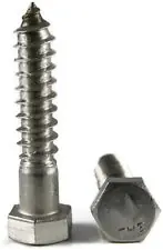 Markdown 1/2" X 6-1/2" Hex Head Lag Screws 18/8 Stainless Steel (1 / Pkg.)