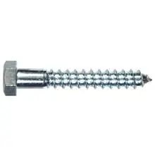 1/2" X 20" Hex Head Lag Screws Steel Zinc Plated (45 / Pkg.) New Release