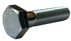 M16-2 X 60mm Hex Head Cap Screws Class 8.8 Steel Zinc Plated Partially Threaded (100 / Pkg.) Special Discount