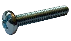 10-24 X 2" Machine Screws Pan Head Combination Drive Steel Zinc Plated (2000/Pkg.) Buy Today