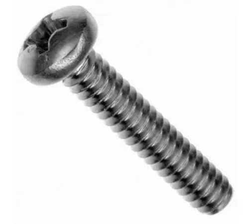3/8"-16 X 4" Machine Screws Round Head Combination Drive Steel Zinc Plated (200/Pkg.) Discount