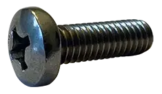 M2-0.4 X 10mm Machine Screws Pan Head Phillips Drive 18/8 Stainless Steel Black Oxide (4000/Pkg.) Buy Online