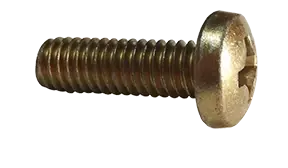 Price Cut 10-32 X 7/8" Machine Screws Pan Head Phillips Drive Steel Cadmium Yellow (2000/Pkg.)