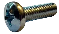 3/8"-16 X 5" Machine Screws Pan Head Phillips Drive Steel Zinc Plated (100/Pkg.) Weekend Sale