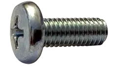 6-32 X 3/8" Machine Screws Undercut Binder Head Phillips Drive Steel Zinc Plated (10000/Pkg.) New Arrival