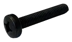 M6 X 10mm Machine Screws Pan Head Phillips Drive 18/8 Stainless Steel Black Oxide (700/Pkg.) New Arrival