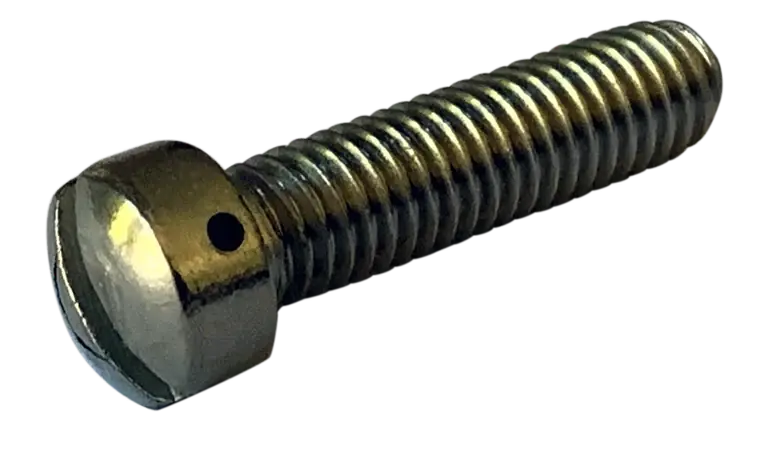 Cheap 8-32 X 3/8" Machine Screws Drilled Fillister Head Slotted Drive 18/8 Stainless Steel (500/Pkg.)