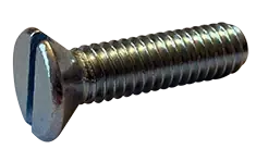 Big Sale 6-32 X 3" Machine Screws Flat Head Slotted Drive Steel Zinc Plated (100/Pkg.)