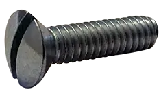 Time-Limited 8-32 X 1/2" Machine Screws Oval Head Slotted Drive Steel Zinc Plated (100/Pkg.)