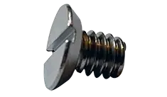 2-56 X 3/8" Machine Screws Undercut Flat Head Slotted Drive 18/8 Stainless Steel (5000/Pkg.) Budget