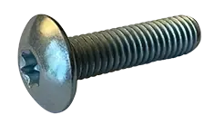 10-32 X 3/4" Machine Screws Truss Head Six Lobe Drive Steel Zinc Plated (5000/Pkg.) Same Day Shipping