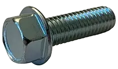 Must Have 1/4"-20 X 2-1/2" Machine Screws Indented Hex Washer Head Steel Zinc Plated (700/Pkg.)