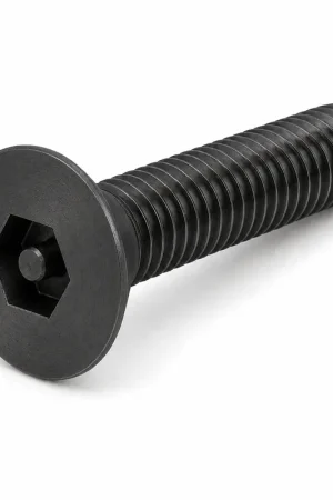 While Supplies Last 10-32 X 1/2" Flat Head Cap Screws Tamper Resistant Pin-In Socket Drive Alloy Steel (100 / Pkg.)