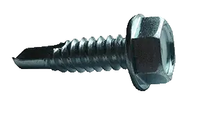 Time-Limited 10-16 X 2" Self-Drilling Screws Indented Hex Washer Head Point Type 3 Steel Zinc Plated (2000/Pkg.)