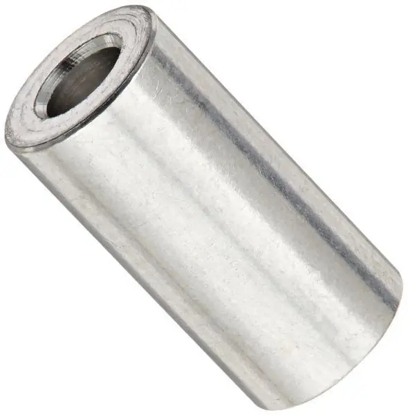 9/16" Spacers Round 1/4" Hole 303 Stainless Steel (250/Pkg.) Hot Deal