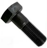 Bargain 3/8-16 X 1/2" Hex Head Cap Screws Grade 2 Steel Black Oxide Partially Threaded (1300 / Pkg.)