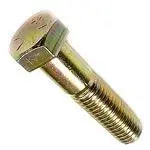 3/4-10 X 2-1/4" Hex Head Cap Screws Grade 8 Steel Yellow Zinc Partially Threaded (100 / Pkg.) Instant Buy
