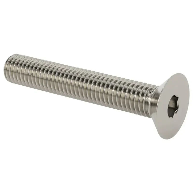 4-40 X 7/8" Socket Cap Screws Flat Head Hex Socket Drive Alloy Steel (100 / Pkg.) One Day Deal