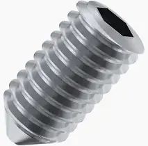 Buy Today 10-24 X 5/16" Cone Point Socket Set Screws 18/8 Stainless Steel (100 / Pkg.)