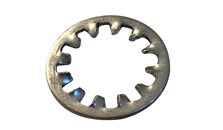 [10000 BULK] Lock Washers Internal Tooth Steel Zinc Yellow 10 Final Sale