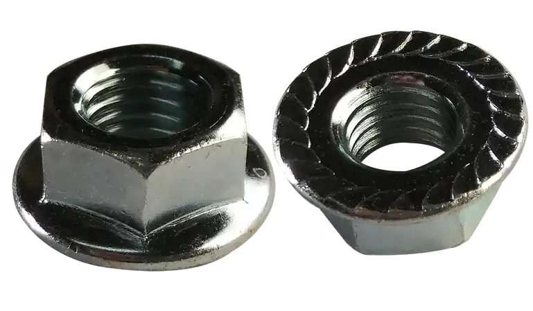 Special Discount 5/16"-18 Lock Nuts Serrated Large Flange Steel Zinc Plated (1500 / Pkg.)