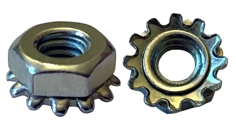 Top Pick 3/8"-16 Keps Nuts 18/8 Stainless Steel (500 / Pkg.)