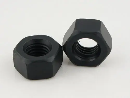 6-40 Hex Nuts Black Nylon (2500 / Pkg.) Final Sale