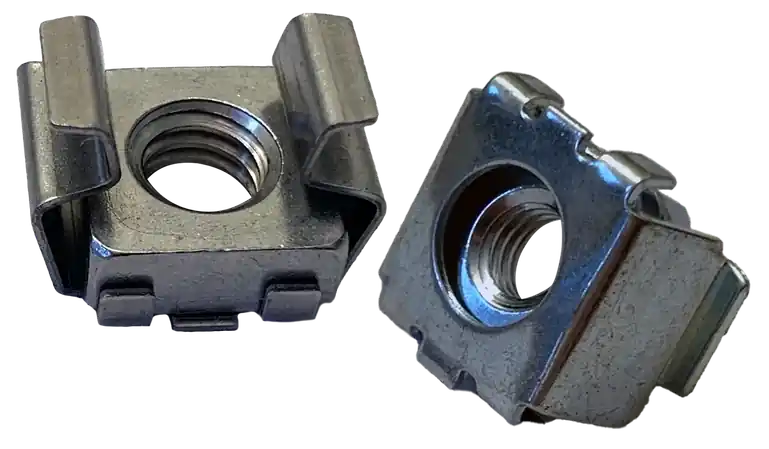 1/4"-20 Cage Nuts Panel 064-105 Steel Zinc Plated (1000 / Pkg.) Today Only