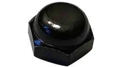 8-32 Acorn Nuts Steel Black Oxide (2000 / Pkg.) Genuine