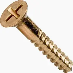 Free Returns 10 X 3" Wood Screws Frearson Drive Flat Head Silicon Bronze (50 / Pkg.)
