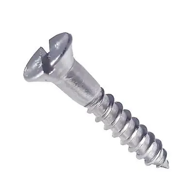 4 X 3/4" Wood Screws Slotted Drive Flat Head 18/8 Stainless Steel (200 / Pkg.) Buy Direct