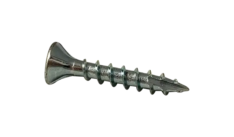 Mega Sale 8 X 1-1/4" Wood Screws Deep Thread Square Drive Flat Head Fully Threaded Steel Zinc & Bake (7300 / Pkg.)