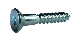 8-15 X 2-1/2" Wood Screws Square Drive Flat Head 2/3 Threaded Steel Zinc Plated (1000 / Pkg.) Fan Favorite