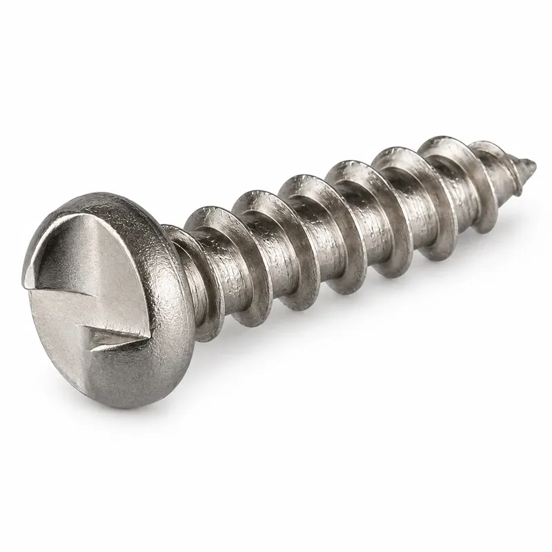 Get Yours 14 X 1" Tamper Resistant Sheet Metal Screws Round Head One Way Drive Steel Zinc Plated (100 / Pkg.)