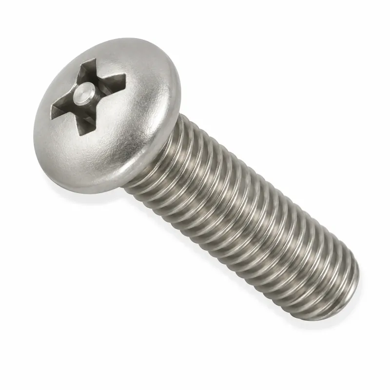 8-32 X 3/4" Tamper Resistant Machine Screws Pan Head Pin-In Phillips Drive 18/8 Stainless Steel (100 / Pkg.) Get Yours