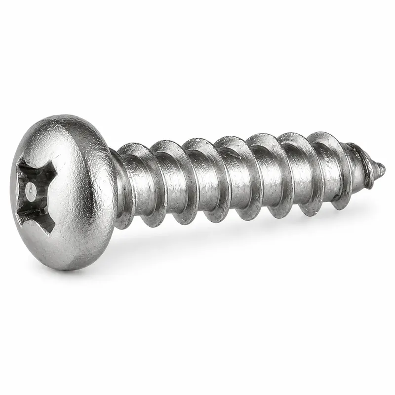10 X 1-1/2" Tamper Resistant Sheet Metal Screws Pan Head Pin-In Phillips Drive 18/8 Stainless Steel (100 / Pkg.) Factory Price