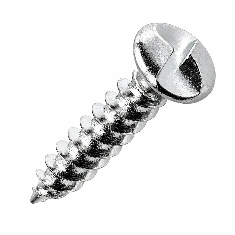 8 X 3/4" Tamper Resistant Wood Screws One Way Drive Round Head Steel Zinc Plated (100 / Pkg.) In Demand