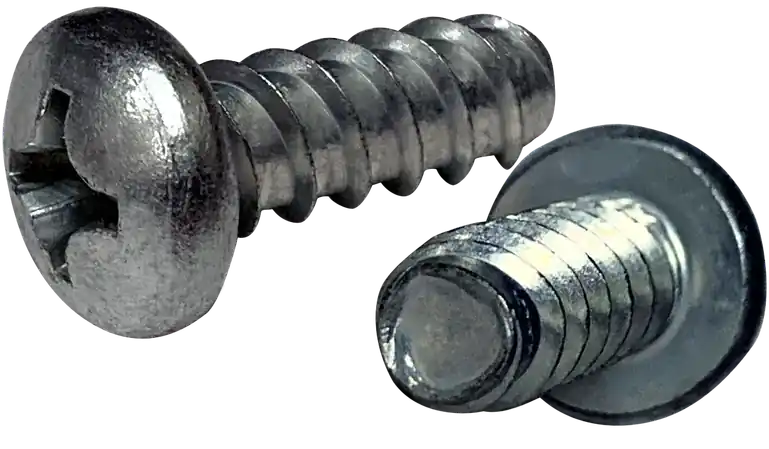 [10000 BULK] Thread Rolling Screws Phillips Pan Head Steel Zinc & Waxed Tri-Lobe 48-2 4-20 X 7/8 Plastite Screws Alternative Flash Sale